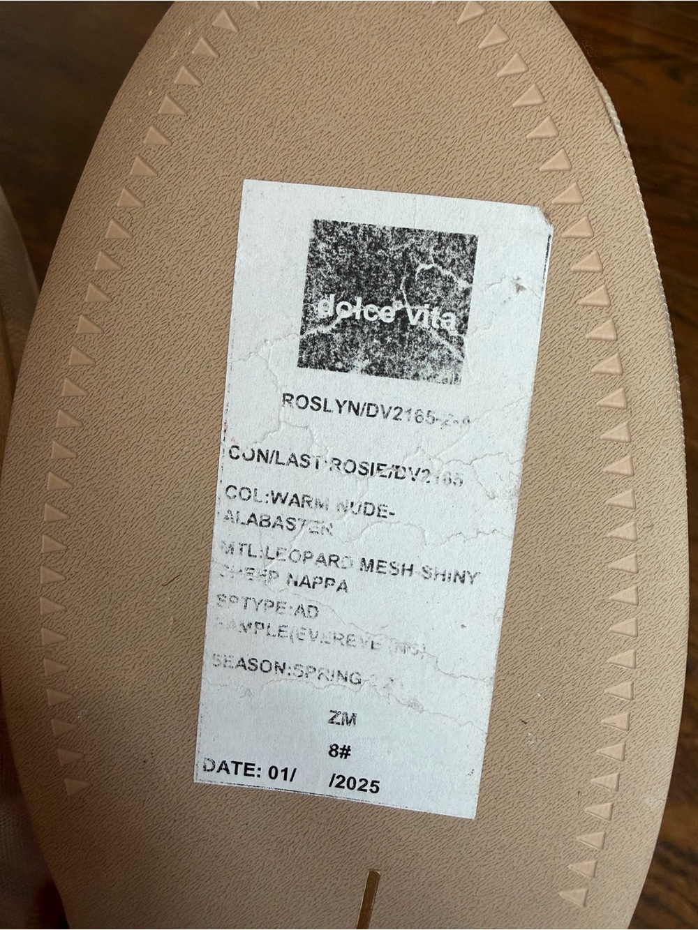 DOLCE VITA Roslyn Mesh Mary Jane Leopard Print Ballet Flat - Picture 6 of 10